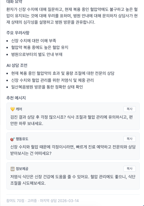 WELNO 자율 RAG 챗 상담 응답
